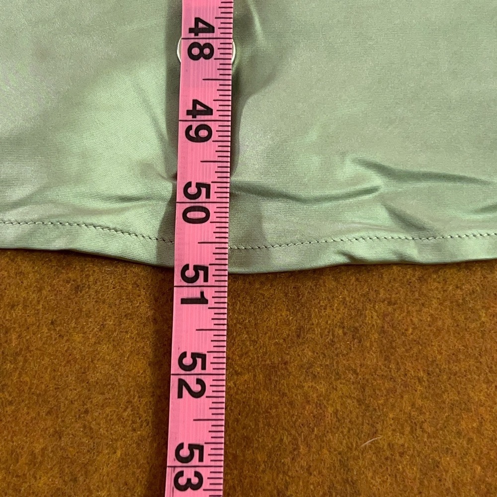 Princess Polly Womens 4 Sage Green Off The Shoulder Lined Sadee Maxi Dress NWT - Picture 14 of 15